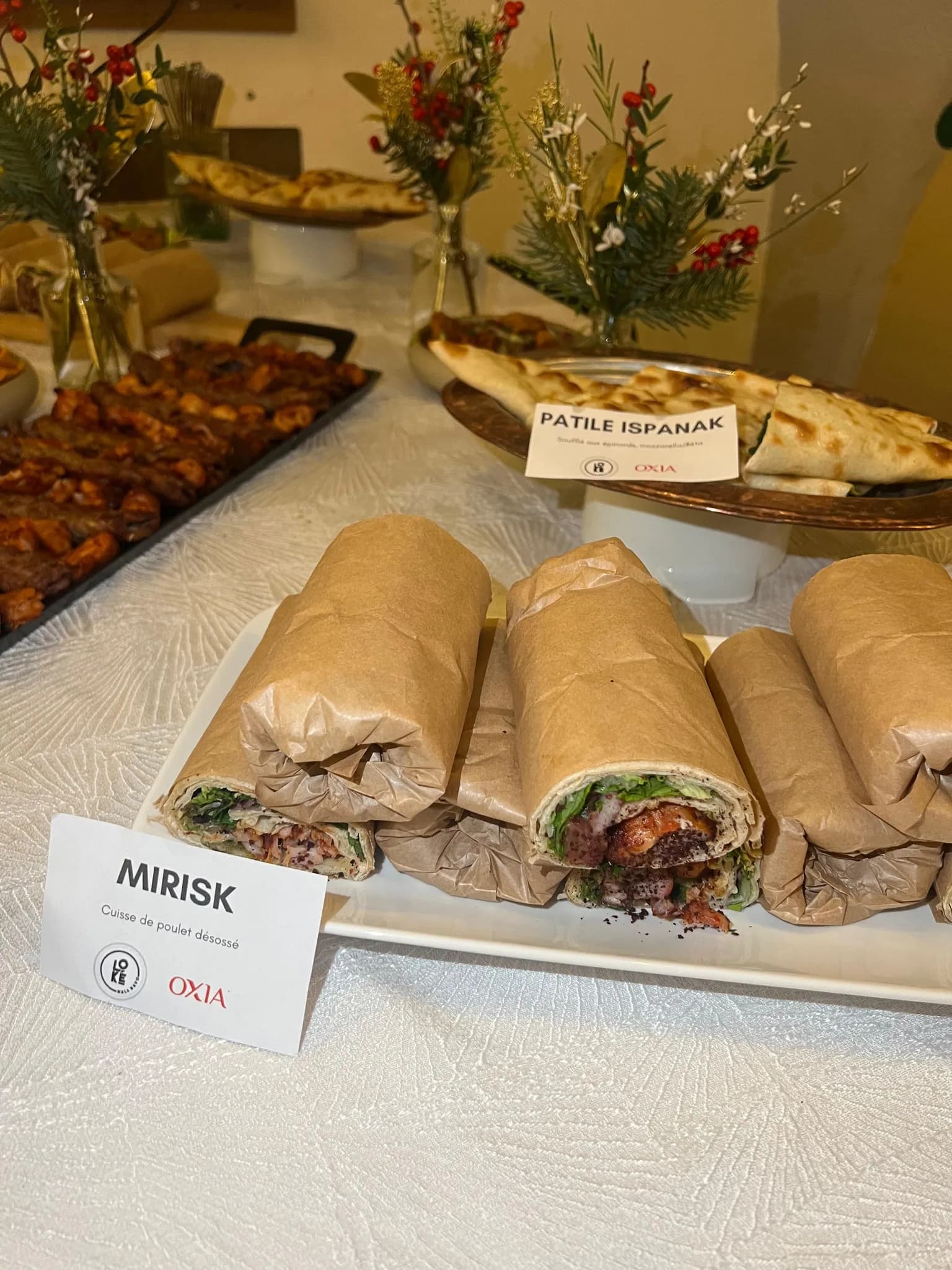 Plateau de mini-sandwichs